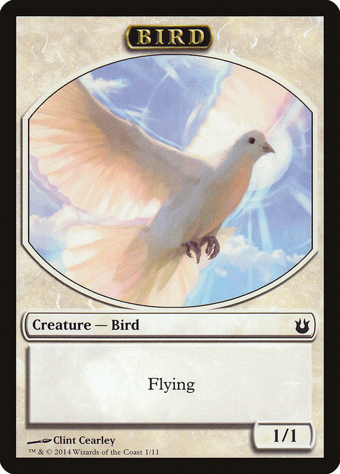 Bird Token (1/11) [Born of the Gods Tokens] | Exor Games Truro