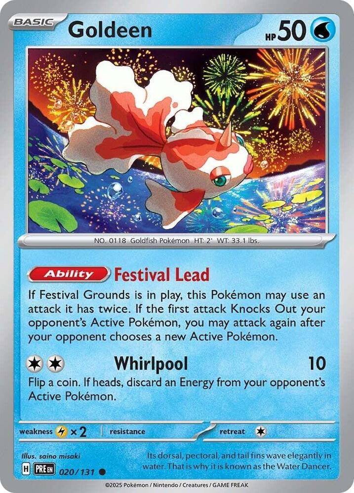 Goldeen (020/131) [Scarlet & Violet: Prismatic Evolutions] | Exor Games Truro
