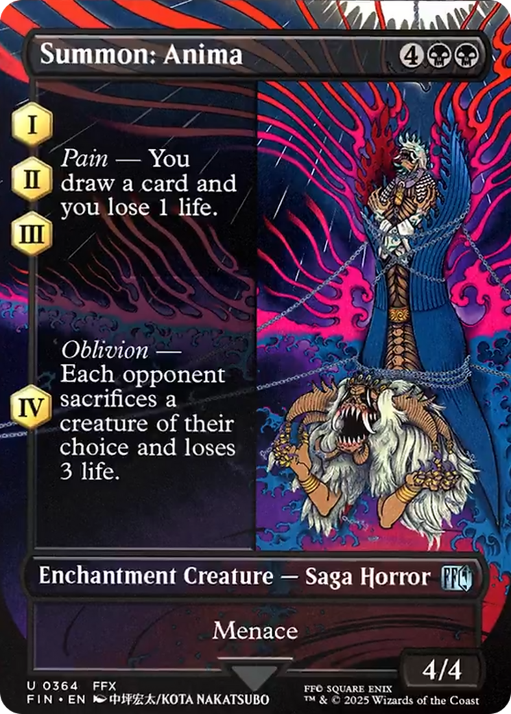 Summon: Anima (Borderless) [FINAL FANTASY] | Exor Games Truro