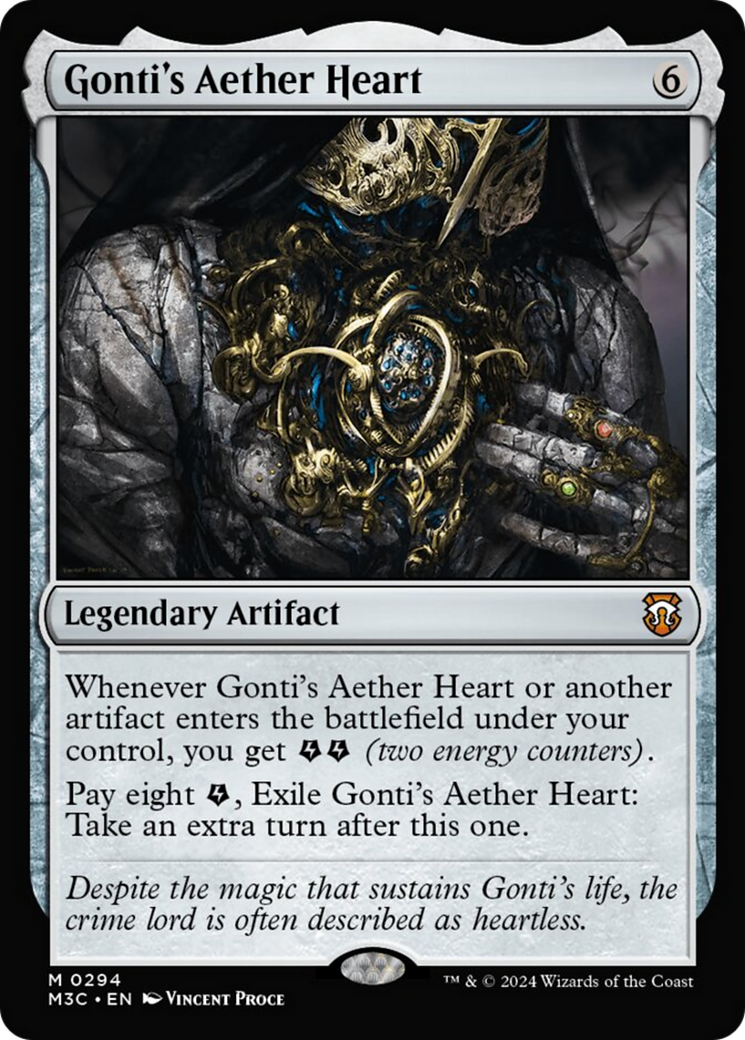 Gonti's Aether Heart [Modern Horizons 3 Commander] | Exor Games Truro