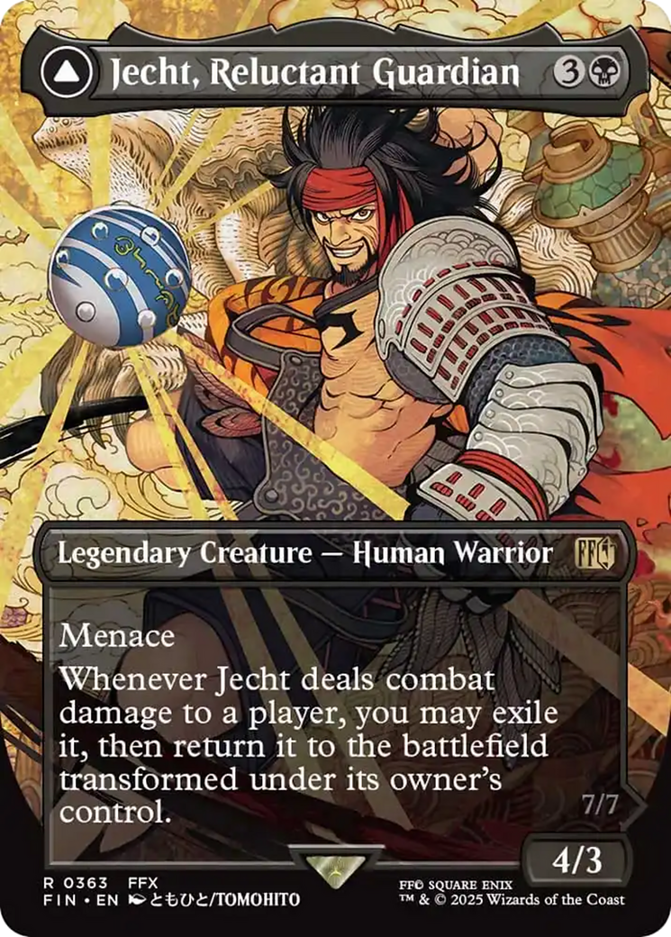Jecht, Reluctant Guardian // Braska's Final Aeon (Borderless) [FINAL FANTASY] | Exor Games Truro