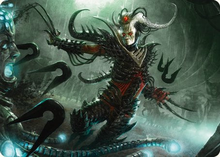 Vraan, Executioner Thane Art Card [Phyrexia: All Will Be One Art Series] | Exor Games Truro