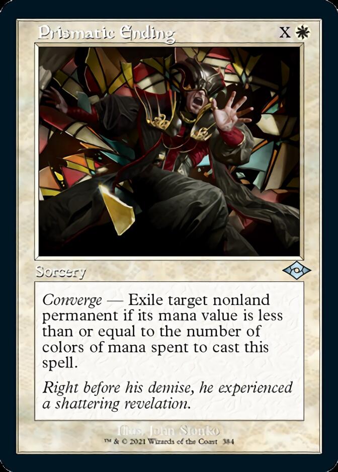 Prismatic Ending (Retro Foil Etched) [Modern Horizons 2] | Exor Games Truro
