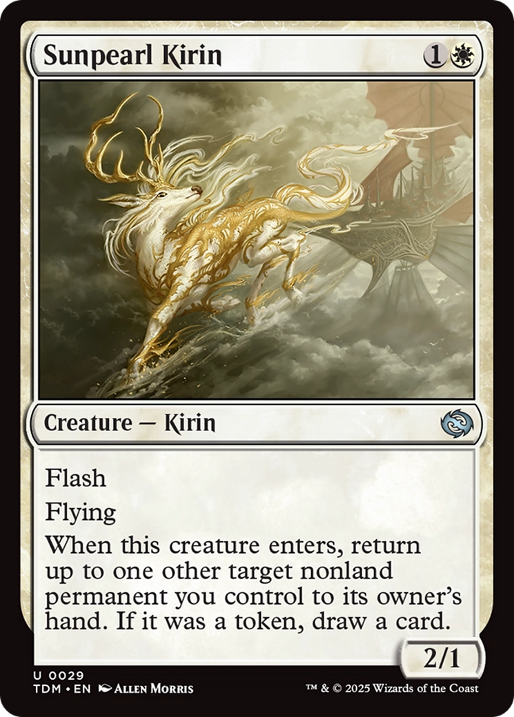 Sunpearl Kirin [Tarkir: Dragonstorm] | Exor Games Truro
