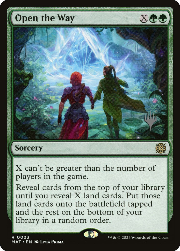 Open the Way (Promo Pack) [March of the Machine Promos] | Exor Games Truro