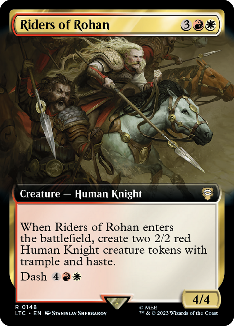 Riders of Rohan (Extended Art) [The Lord of the Rings: Tales of Middle-Earth Commander] | Exor Games Truro