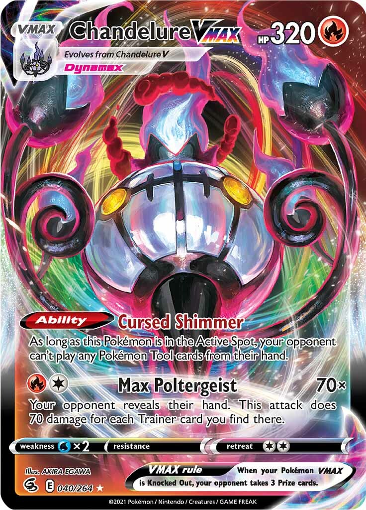 Chandelure VMAX (040/264) [Sword & Shield: Fusion Strike] | Exor Games Truro