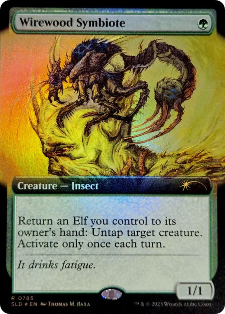 Wirewood Symbiote (Extended Art) [Secret Lair Drop Series] | Exor Games Truro