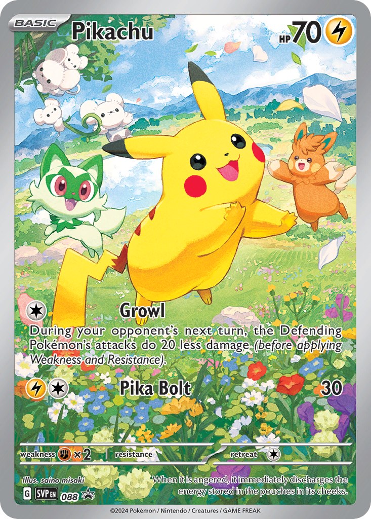 Pikachu (088) [Scarlet & Violet: Black Star Promos] | Exor Games Truro