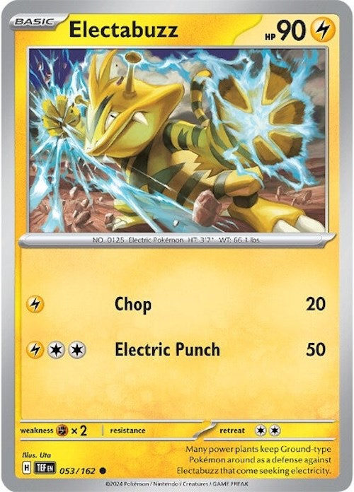 Electabuzz (053/162) [Scarlet & Violet: Temporal Forces] | Exor Games Truro