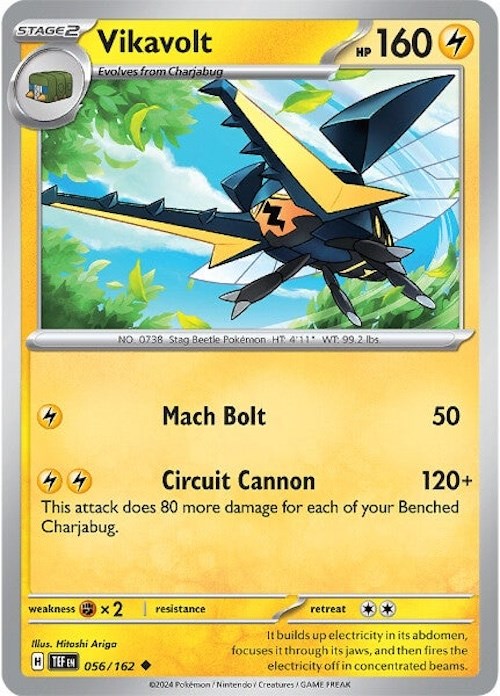 Vikavolt (056/162) [Scarlet & Violet: Temporal Forces] | Exor Games Truro