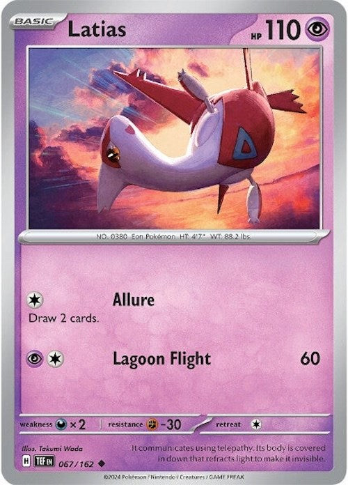 Latias (067/162) [Scarlet & Violet: Temporal Forces] | Exor Games Truro