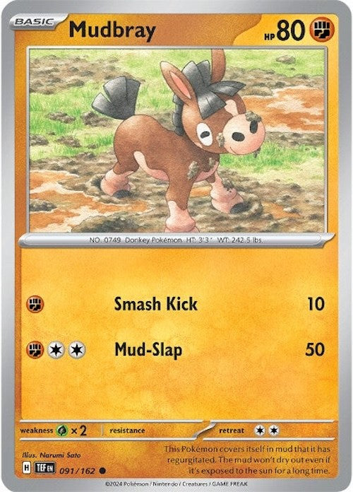 Mudbray (091/162) [Scarlet & Violet: Temporal Forces] | Exor Games Truro