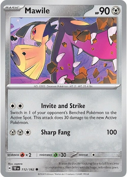 Mawile (112/162) [Scarlet & Violet: Temporal Forces] | Exor Games Truro