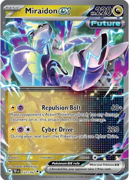 Miraidon ex (122/162) [Scarlet & Violet: Temporal Forces] | Exor Games Truro