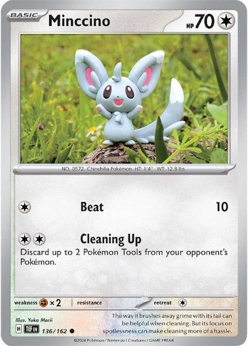 Minccino (136/162) [Scarlet & Violet: Temporal Forces] | Exor Games Truro