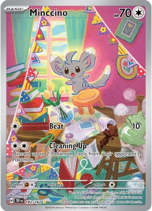 Minccino (182/162) [Scarlet & Violet: Temporal Forces] | Exor Games Truro