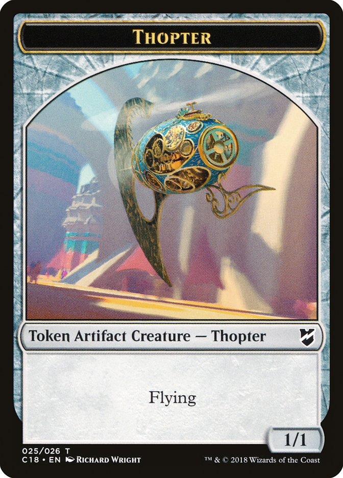 Thopter Token (025/026) [Commander 2018 Tokens] | Exor Games Truro