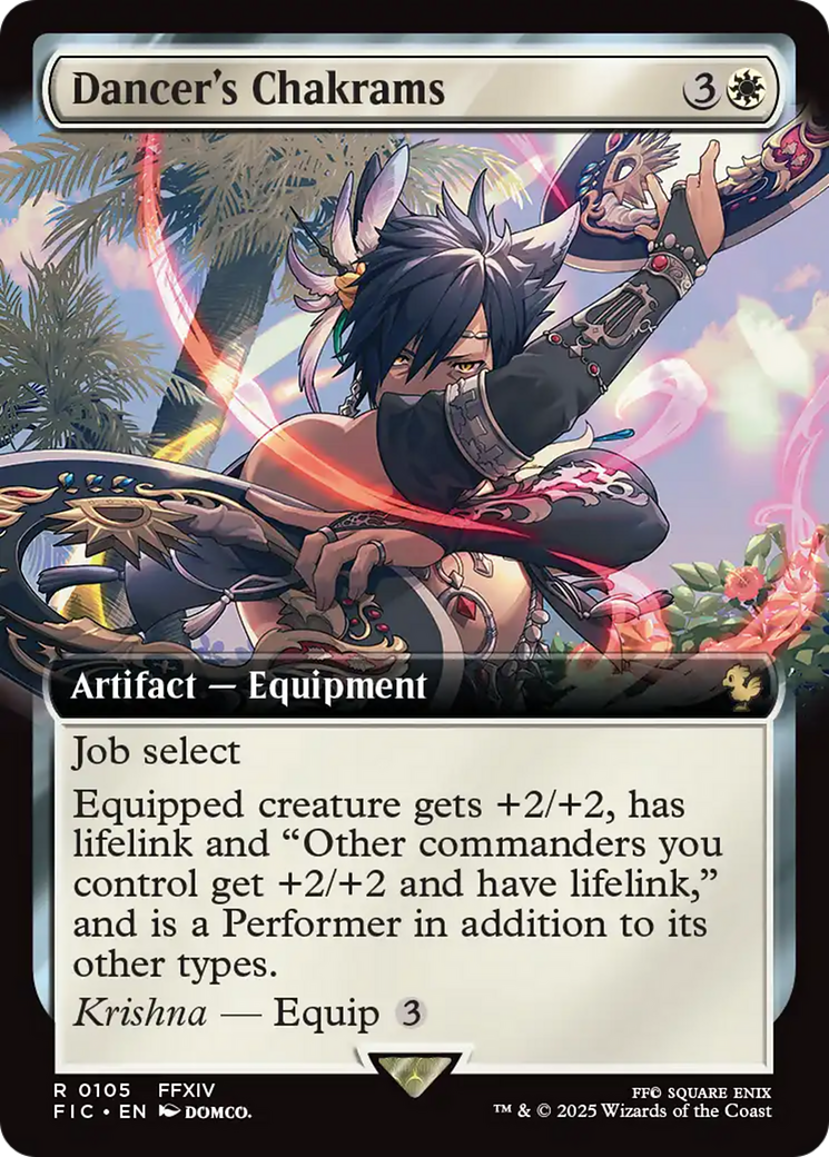 Dancer's Chakrams (Extended Art) [FINAL FANTASY Commander] | Exor Games Truro