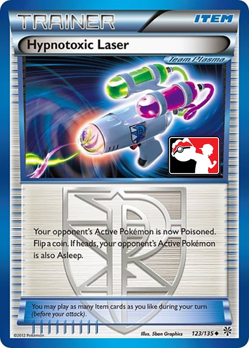Hypnotoxic Laser (123/135) (Team Plasma) [League & Championship Cards] | Exor Games Truro