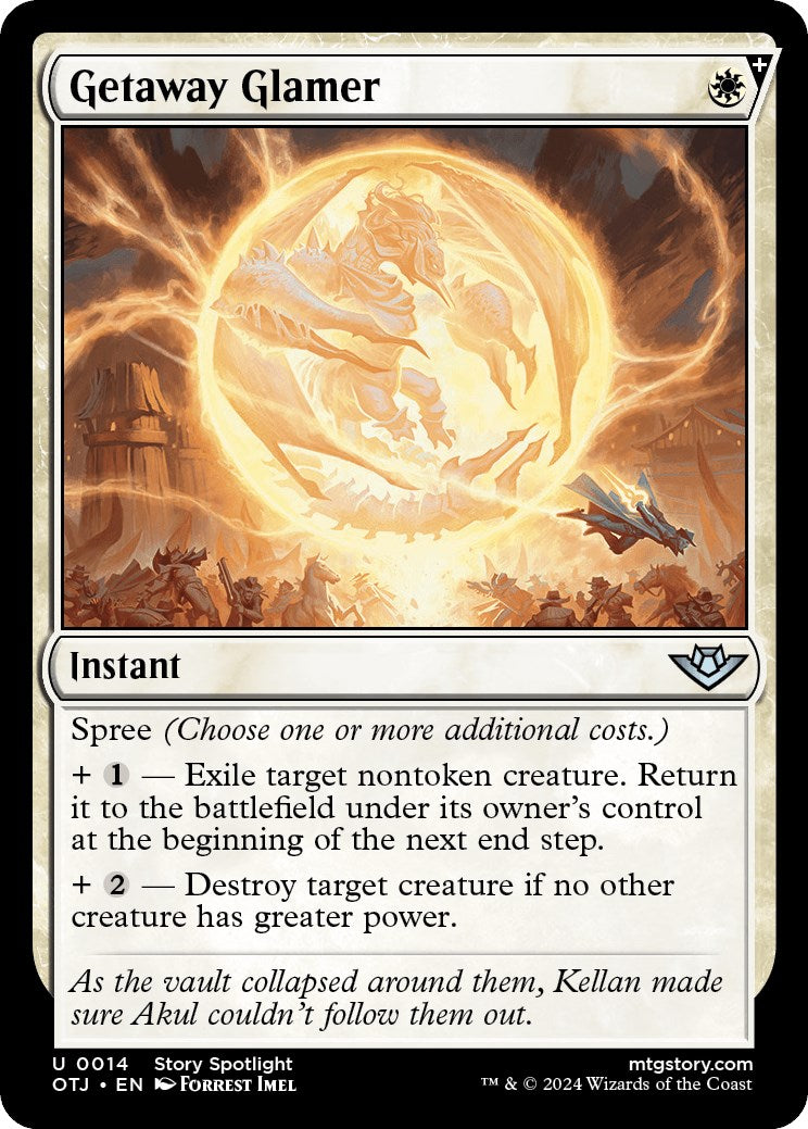 Getaway Glamer [Outlaws of Thunder Junction] | Exor Games Truro