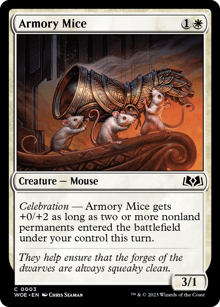 Armory Mice [Wilds of Eldraine] | Exor Games Truro