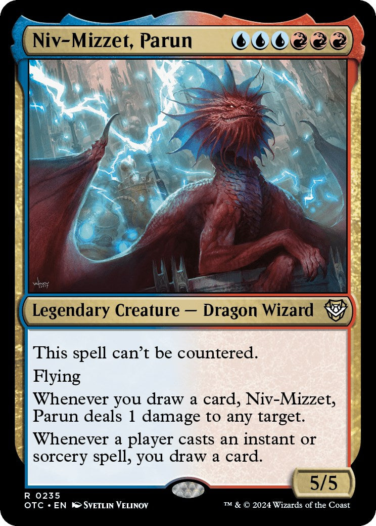 Niv-Mizzet, Parun [Outlaws of Thunder Junction Commander] | Exor Games Truro