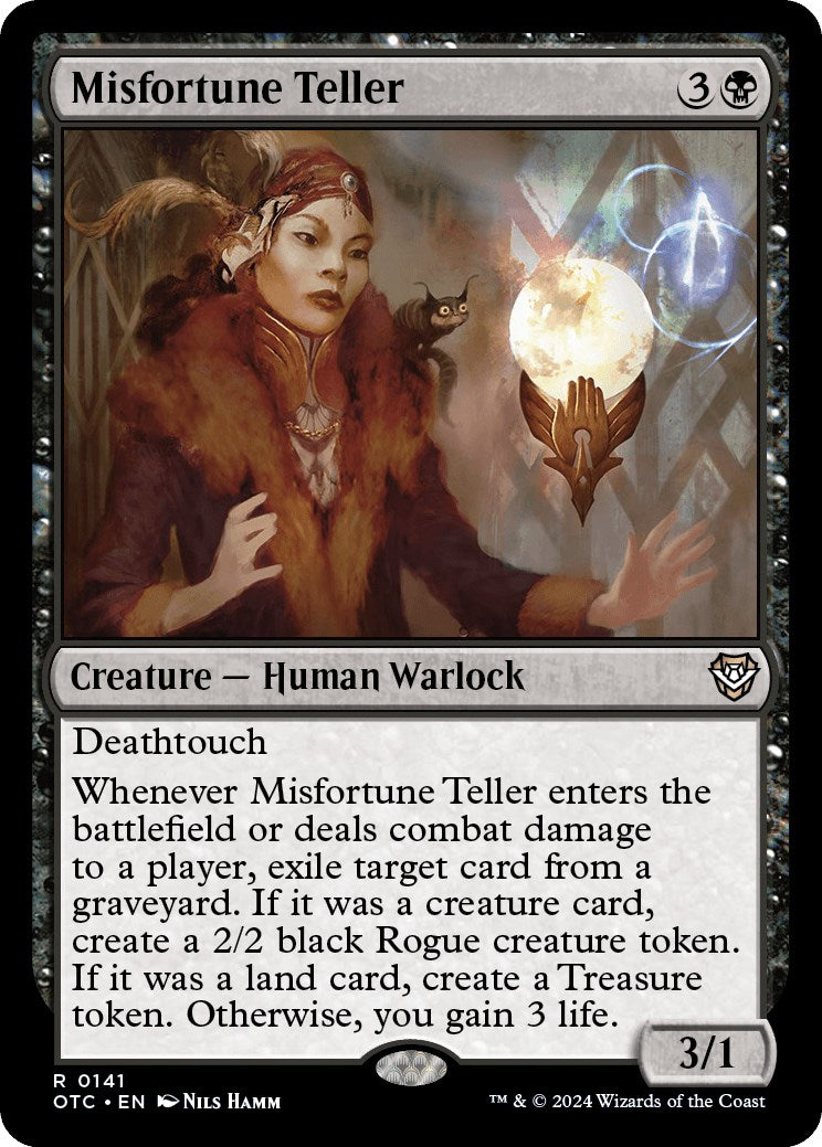 Misfortune Teller [Outlaws of Thunder Junction Commander] | Exor Games Truro