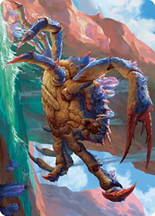 Canyon Crab Art Card [Outlaws of Thunder Junction Art Series] | Exor Games Truro