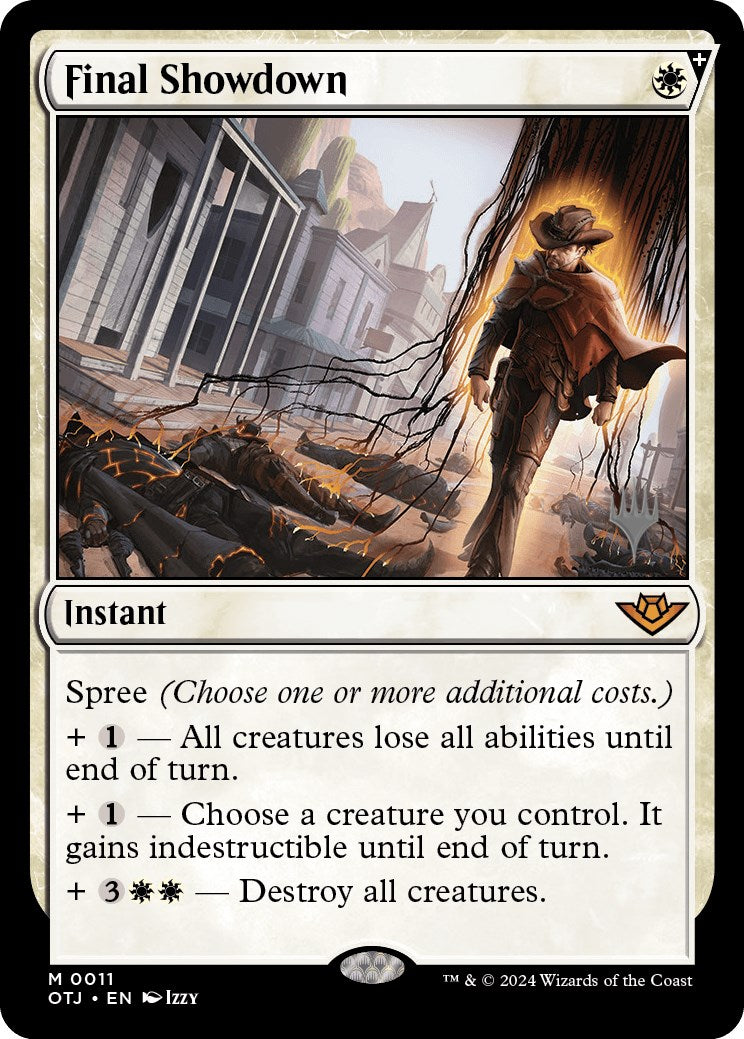 Final Showdown (Promo Pack) [Outlaws of Thunder Junction Promos] | Exor Games Truro