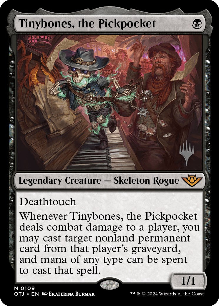 Tinybones, the Pickpocket (Promo Pack) [Outlaws of Thunder Junction Promos] | Exor Games Truro