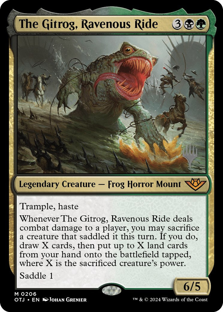 The Gitrog, Ravenous Ride (Promo Pack) [Outlaws of Thunder Junction Promos] | Exor Games Truro