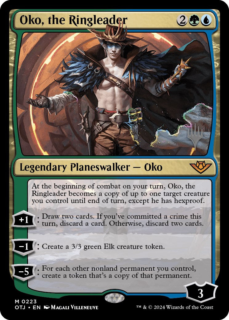 Oko, the Ringleader (Promo Pack) [Outlaws of Thunder Junction Promos] | Exor Games Truro