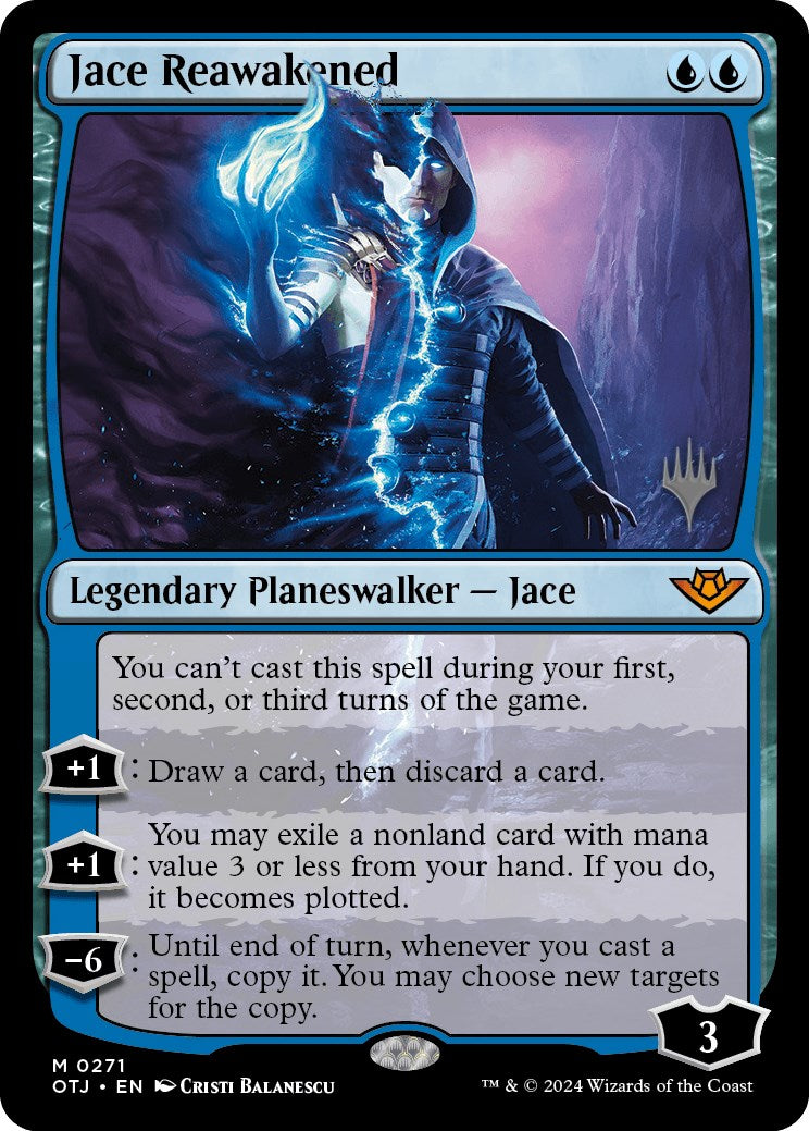 Jace Reawakened (Promo Pack) [Outlaws of Thunder Junction Promos] | Exor Games Truro