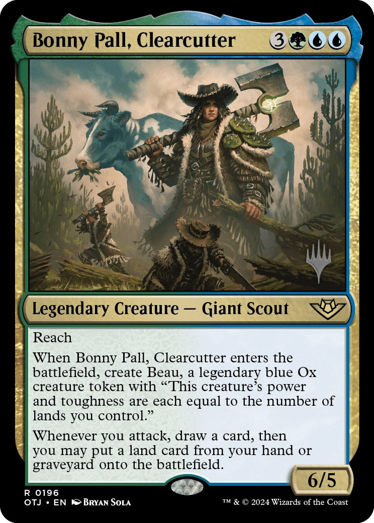 Bonny Pall, Clearcutter (Promo Pack) [Outlaws of Thunder Junction Promos] | Exor Games Truro