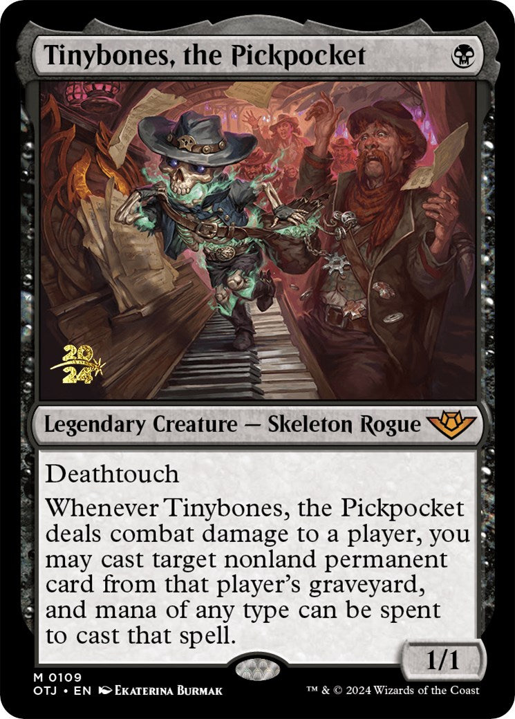 Tinybones, the Pickpocket [Outlaws of Thunder Junction Prerelease Promos] | Exor Games Truro