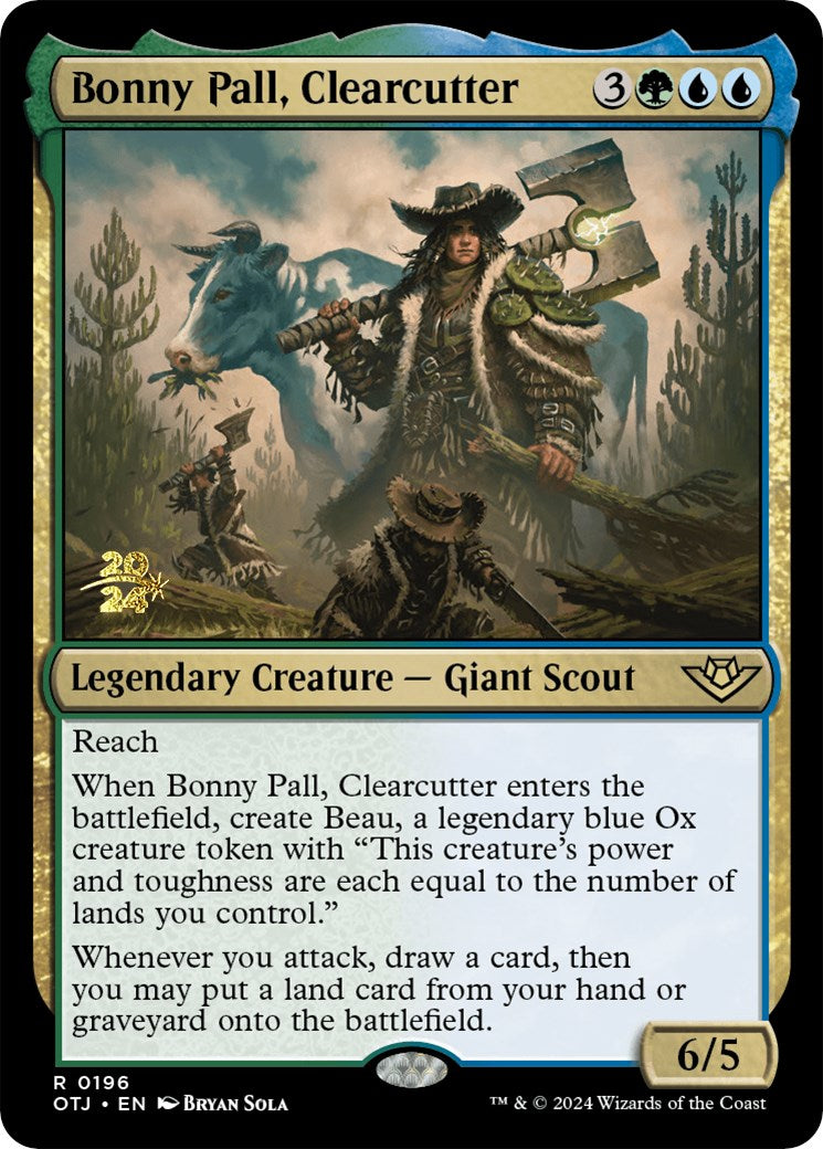 Bonny Pall, Clearcutter [Outlaws of Thunder Junction Prerelease Promos] | Exor Games Truro