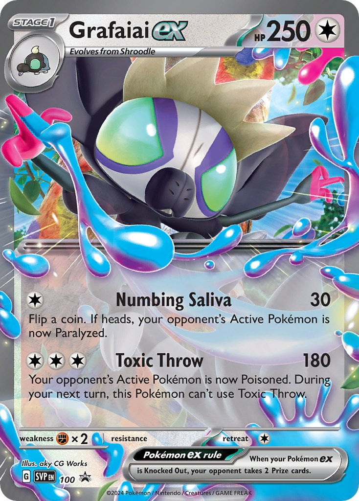 Grafaiai ex (100) [Scarlet & Violet: Black Star Promos] | Exor Games Truro