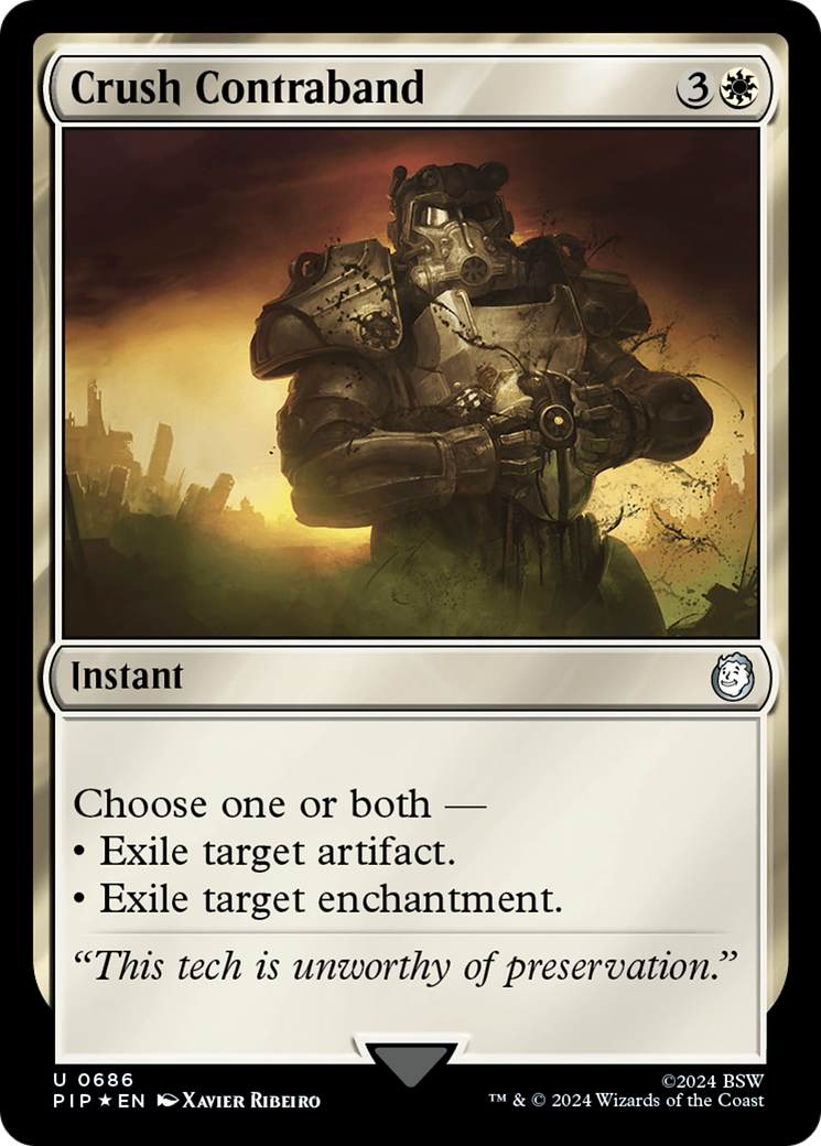 Crush Contraband (Surge Foil) [Fallout] | Exor Games Truro
