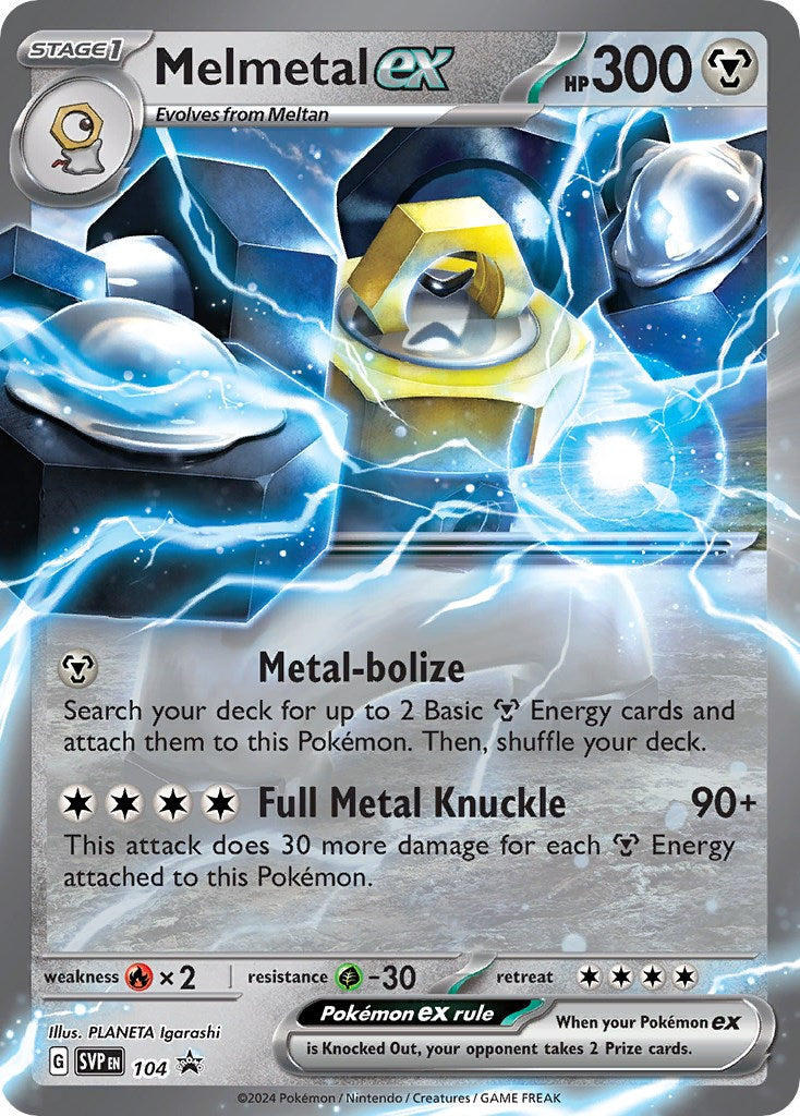 Melmetal ex (104) [Scarlet & Violet: Black Star Promos] | Exor Games Truro