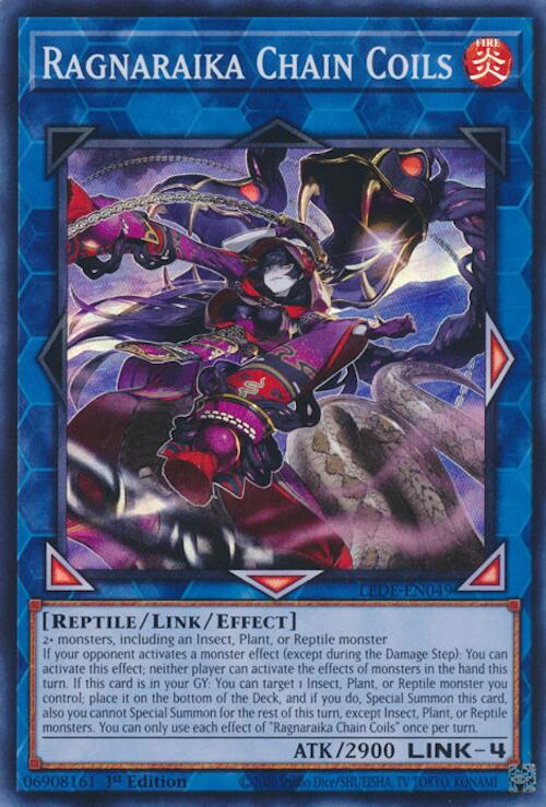 Ragnaraika Chain Coils [LEDE-EN049] Super Rare | Exor Games Truro