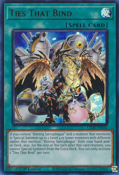 Ties That Bind [LEDE-EN053] Ultra Rare | Exor Games Truro