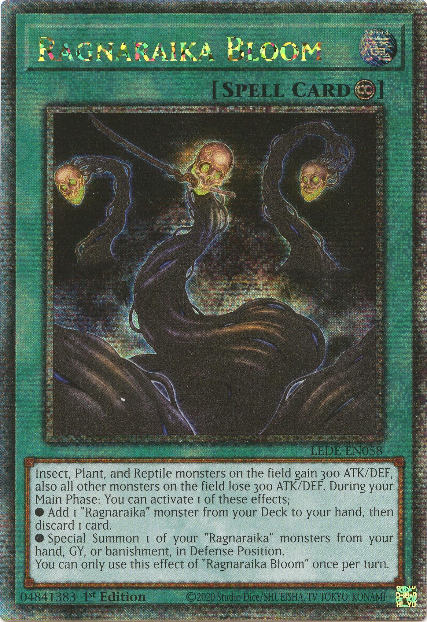 Ragnaraika Bloom (Quarter Century Secret Rare) [LEDE-EN058] Quarter Century Secret Rare | Exor Games Truro