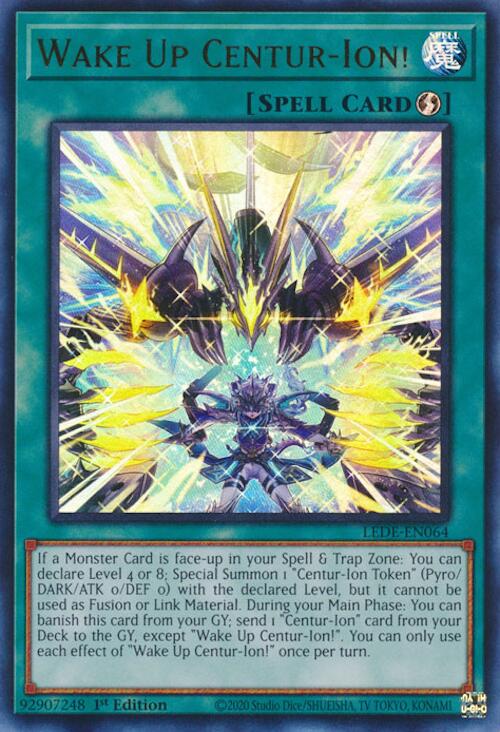Wake Up Centur-Ion! [LEDE-EN064] Ultra Rare | Exor Games Truro