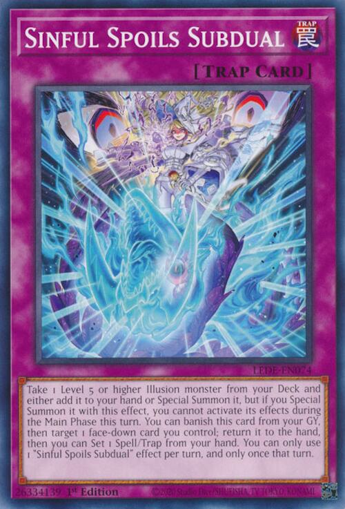 Sinful Spoils Subdual [LEDE-EN074] Common | Exor Games Truro