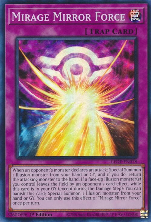 Mirage Mirror Force [LEDE-EN078] Super Rare | Exor Games Truro