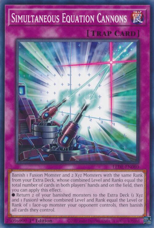 Simultaneous Equation Cannons [LEDE-EN080] Common | Exor Games Truro
