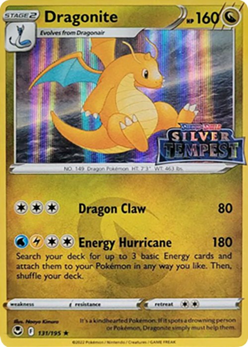 Dragonite (131/195) (Silver Tempest Stamped) [Sword & Shield: Silver Tempest] | Exor Games Truro