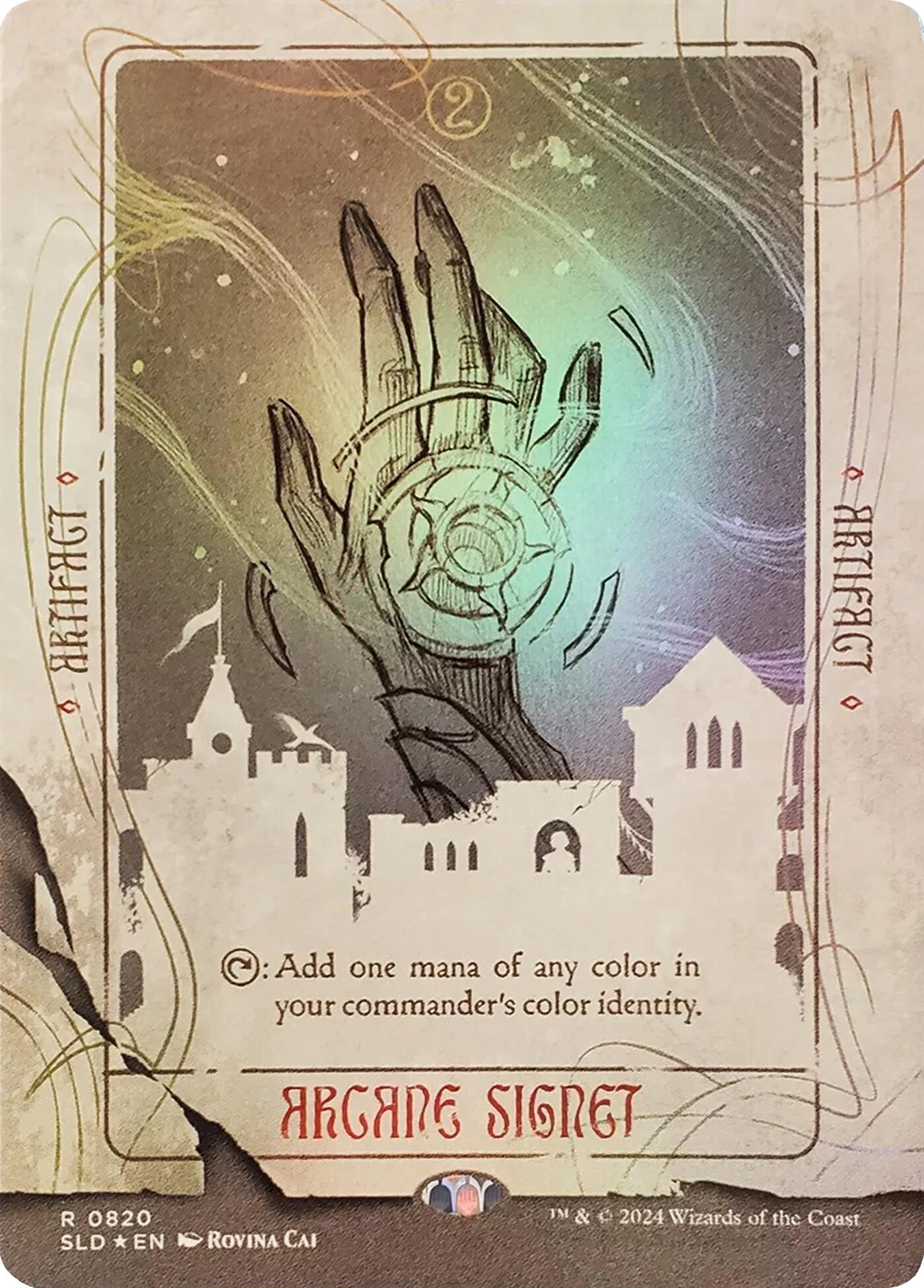 Arcane Signet (0820) (Rainbow Foil) [Secret Lair Drop Series] | Exor Games Truro