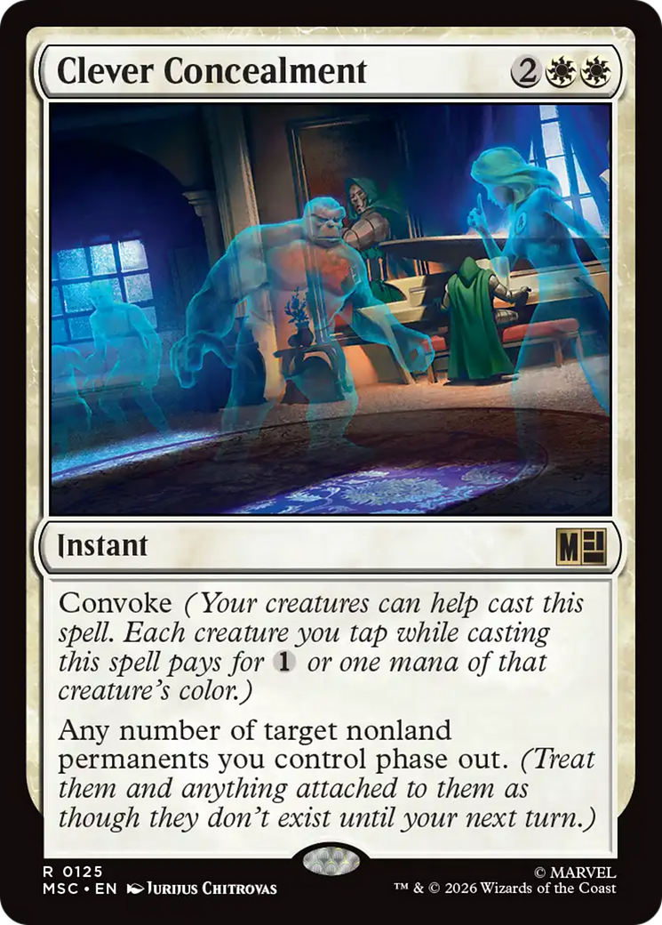 Clever Concealment [Marvel Super Heroes Commander] | Exor Games Truro